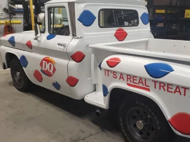 Dairy Queen truck vehicle wrap by Ninja Graphics in Lancaster, NY.